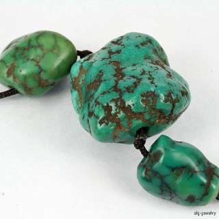 stone old turquoise color green turquoise dark matrix treatment none