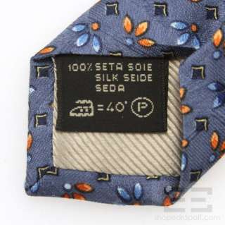 Ermenegildo Zegna 4 Piece Multicolor Print Silk Necktie Set  
