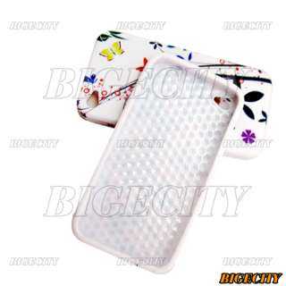NEW FLOWER GEL CASE COVER FOR Apple Iphone 4G OS 4  