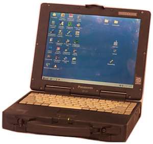 Notebook Tablet pc Panasonic CF 27 PII300Mhz 128Mb 6Gb  