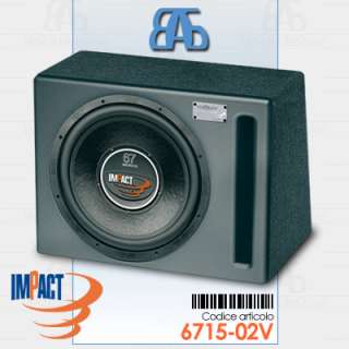 6715 02V Subwoofer Impact 67 38cm in cassa reflex 1400W  