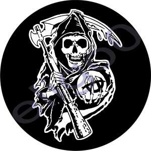   Sons of anarchy sticker Moto autocollant roundel