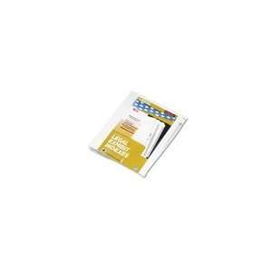  Kleer Fax® 80000 Series Numerical Side Tab Legal Index 