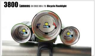   3800 Lumens CREE XM L T6 LED Velo Lampe phare falot du velo 