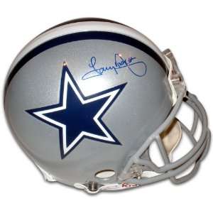 Tony Dorsett Signed Helmet   Authentic