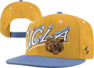 UCLA Bruins Gold/Night Blue Shadow Script Snapback Adjustable Hat 