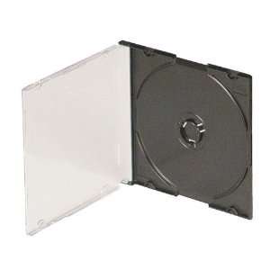  Americopy 100 SLIM Black CD Jewel Cases Electronics