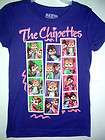 ALVIN and the CHIPMUNKS CHIPETTES T SHIRT ~PURPLE SNAPS