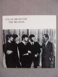 Beatles ED SULLIVAN SHOW Album Record LP 1964  