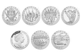 2008 Proof Sterling Silver Summer Olympic Swimmer Coin  