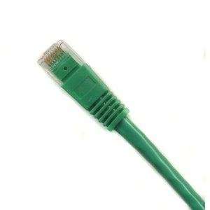  Green 30 Foot Cat5e Ethernet Patch Cables Molded Boots 