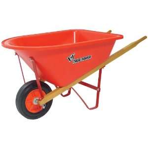   True Temper KPWB10 Real Tools For Kids Lil Wheelbarrow With Poly Tray