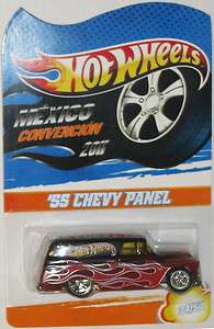 Hot Wheels 2011 Mexico Convention 55 Chevy Panel 1/50 Only 50 Made 