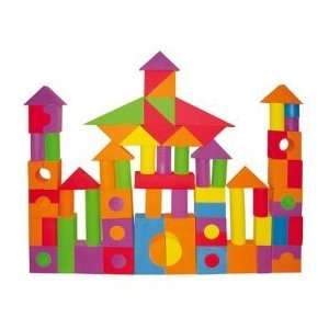  Foam Building Blocks   100 Pieces: Toys & Games