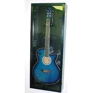   Guitar Wood Display Case   Acoustic Guitar 