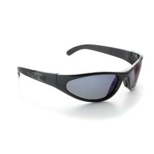   Sunglasses Sporty Plastic Wrap Black/Grey