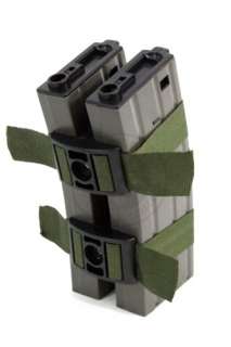   Airsoft M4/M16 Double Magazine Connector Clamp w/ Adjustable Straps