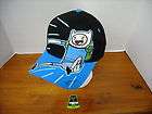 NEW KIDS YOUTH ADVENTURE TIME ADJUSTABLE EMBROIDERED FINN CAP HAT OSFM