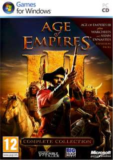 Brand New PC Video Game AGE OF EMPIRES III   COMPLETE COLLECTION ( 3 