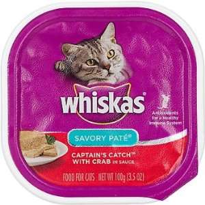  WHISKAS Food for Cats Alaskan King Crab Flavor in Meaty 