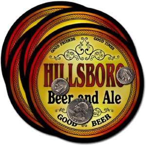  Hillsboro, VA Beer & Ale Coasters   4pk 