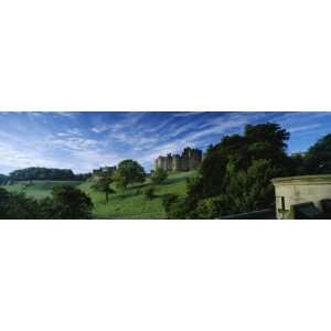  Castle on a Landscape, Alnwick Castle, Northumberland 
