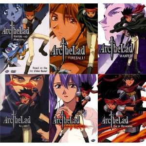 Arc the Lad Complete Collection INDIVIDUAL 6 DVD MOVIE  
