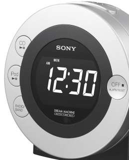 Sony ICFCD3iP CD Clock Radio for iPod and iPhone (Silver)  