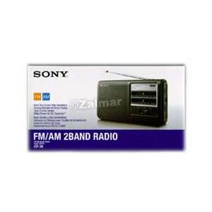 Sony ICF 38 Portable AM/FM 2 Band Radio: Electronics