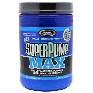 Gaspari Nutrition SuperPump MAX Blue Raspberry 40Servin  