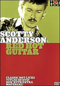 Scotty Anderson Red Hot Guitar Hot Licks DVD NEW  