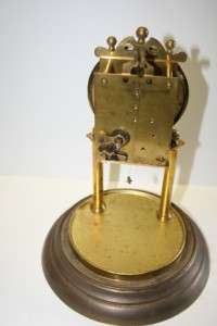 Pretty Antique 400 Day Anniversary Clock Torsion Pendulum Jahresuhren 