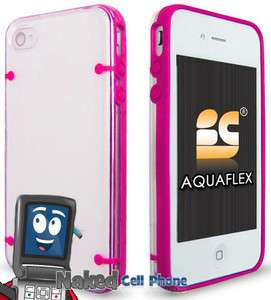   AQUAFLEX TPU SKIN HARD CASE BUMPER COVER FOR APPLE iPHONE 4S 4 4G
