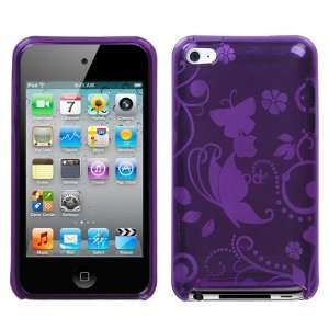   4th Gen Purple Secret Garden Candy Skin Cover Case Cell Phones