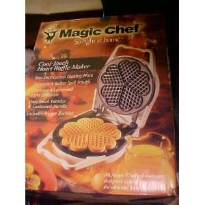  Magic Chef Cool Touch Heart Waffle Maker: Kitchen & Dining
