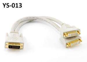   Digital) Dual Link Male/2 Female Y Splitter Cable, CablesOnline YS 013