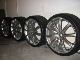 20 Genuine Project KAHN RS V Wheels/ Tires Set Audi, VW, Bentley 