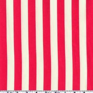  54 Wide Awning Stripe New Red Fabric By The Yard Arts 