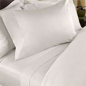  Ivory Plain   Solid King Size FOUR [4] piece Bed Sheet Set 
