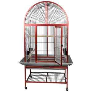 ALUMINUM PARROT CAGE ACA3325 cages bird RED toys toys african grey 
