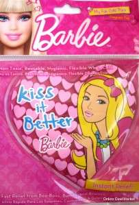 COLD PACK Barbie KISS Pain Relief PINK HEART Gel  