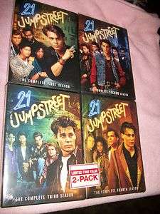 21 Jump Street ** Complete Seasons 1, 2, 3 & 4 ** Johnny Depp 