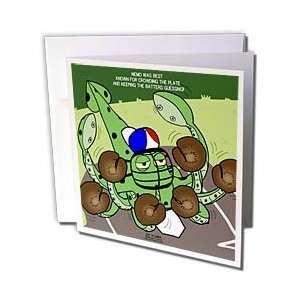   Baseball Catcher Ever   Greeting Cards 12 Greeting Cards with