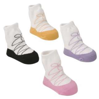 Baberoo Organic Socks Set  Ballerina 4pk.Opens in a new window