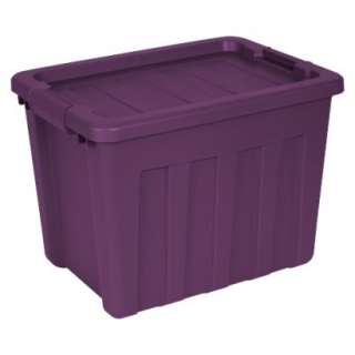 Sterilite 18 Gallon Ultra Tote Purple Set of 6.Opens in a new window
