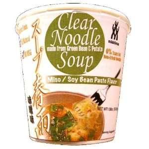 Clear Noodle Soup  Miso/ Soy Bean Paste Flavor (12 Pack)  