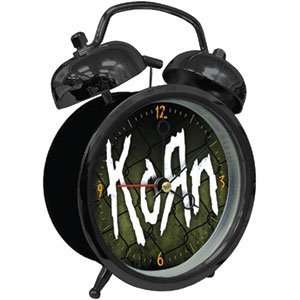  Korn   Twin Bell Desk Alarm Clocks: Home & Kitchen