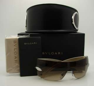 Authentic BVLGARI Shield Sunglasses 8025   970/13 *NEW*  