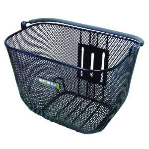    Basil Basimply II Front Bicycle Basket (Black): Sports & Outdoors