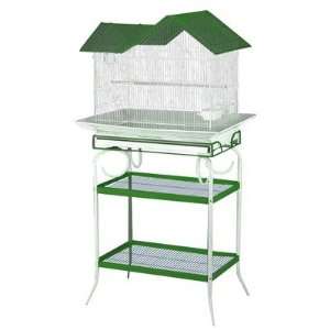  House Style Bird Cage with Stand